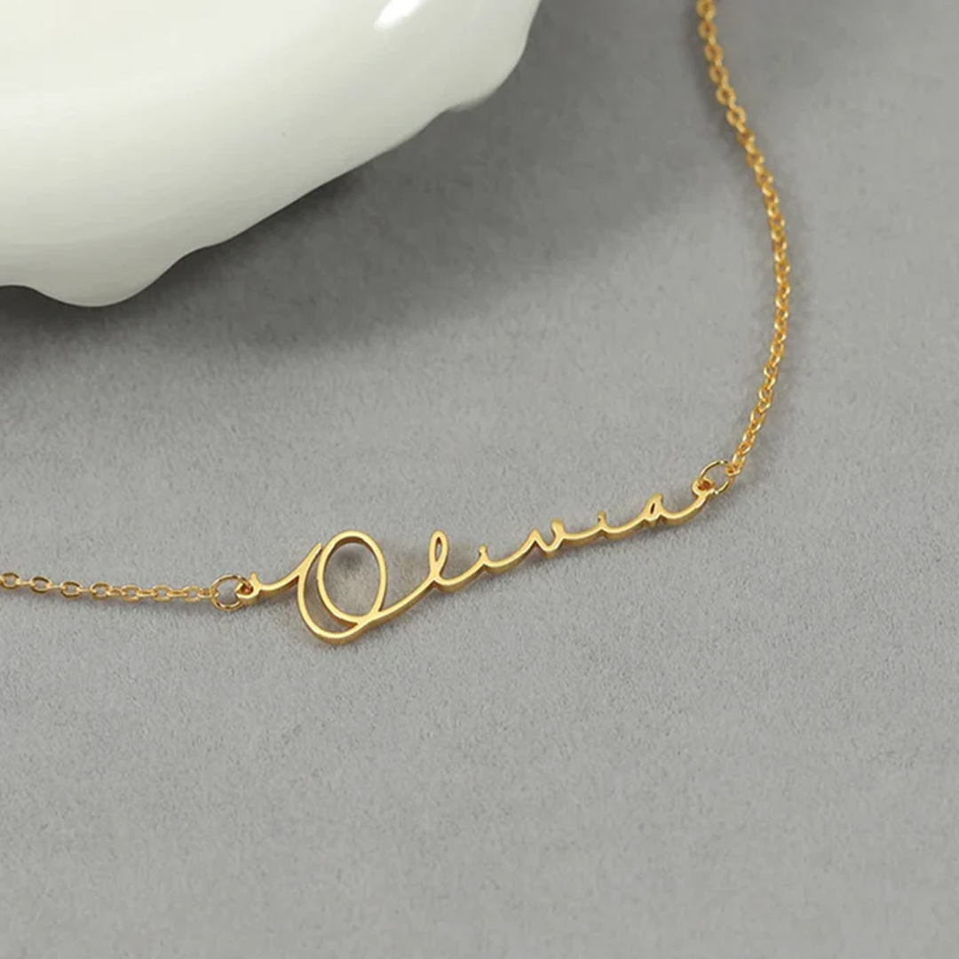 Custom Signature Necklace – fenabella