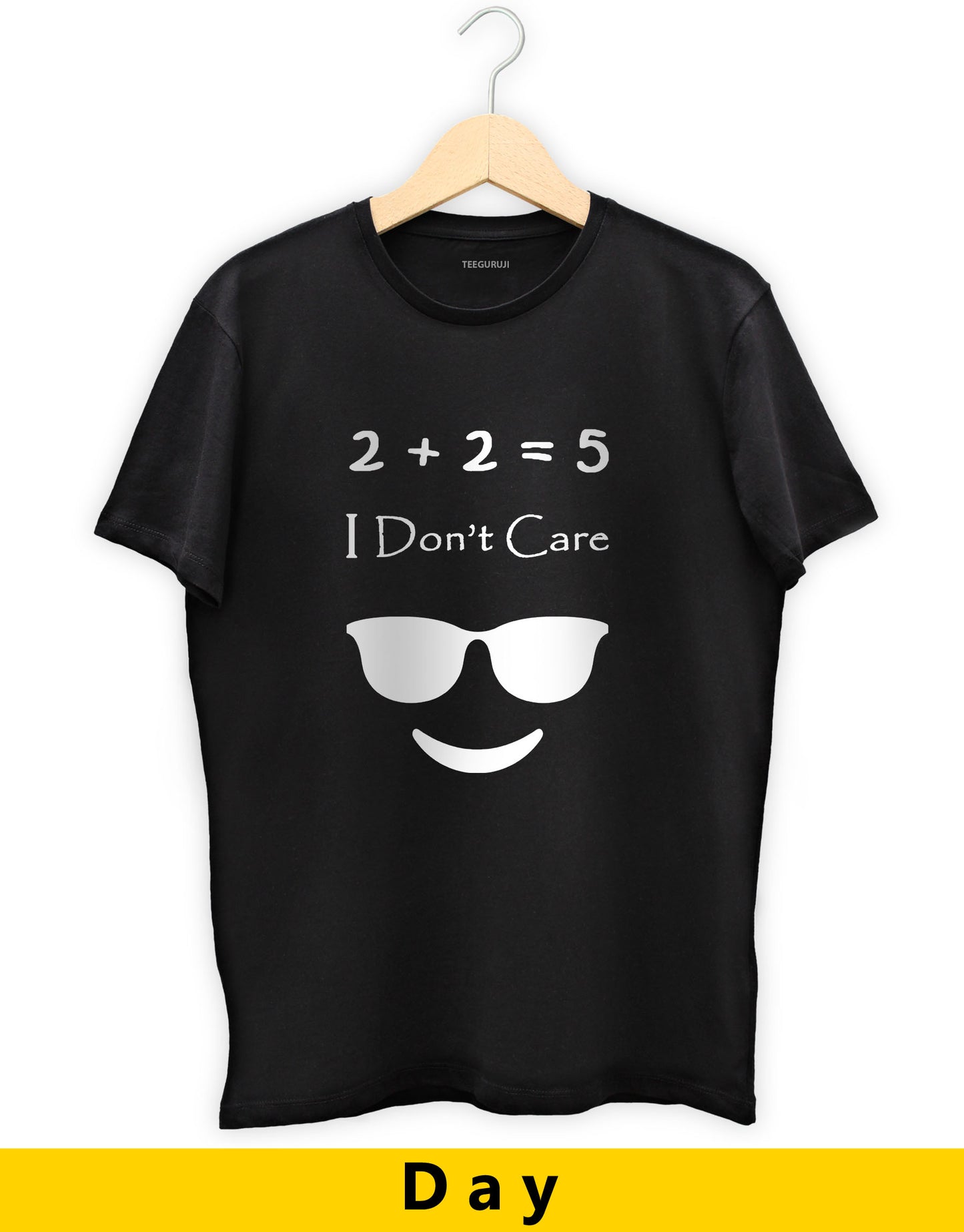 2+2=5 - Night Vision Black T-Shirt