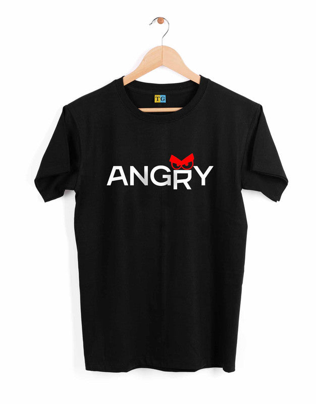 Angry Stylish Printed T-Shirt - 499.00 - TEEGURUJI - Free Shipping