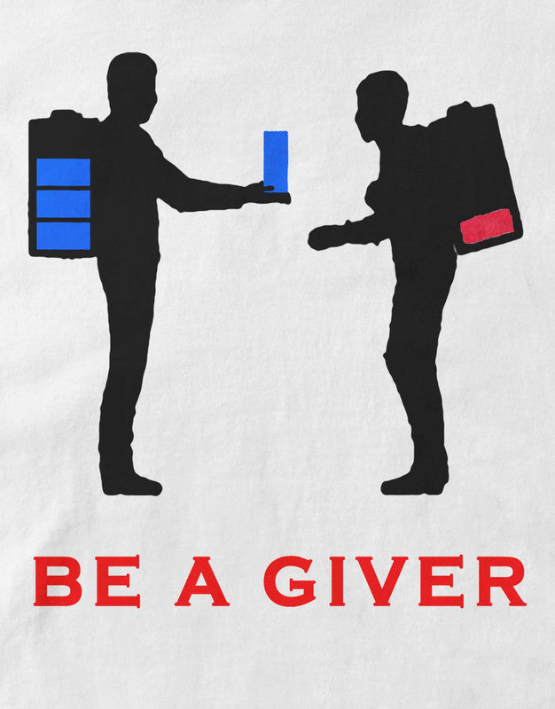 Be A Giver - TEEGURUJI Printed T shirt - 399.00 - TEEGURUJI - Free Shipping