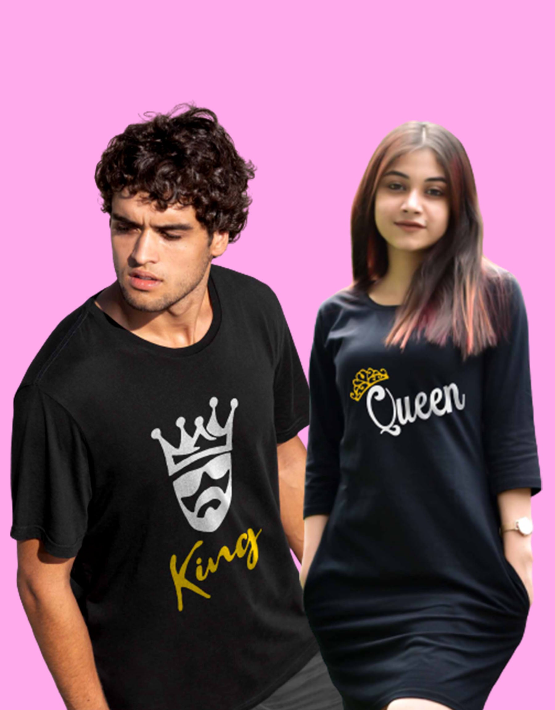 Couple dress | king - Queen - 1099.00 - TEEGURUJI - Free Shipping