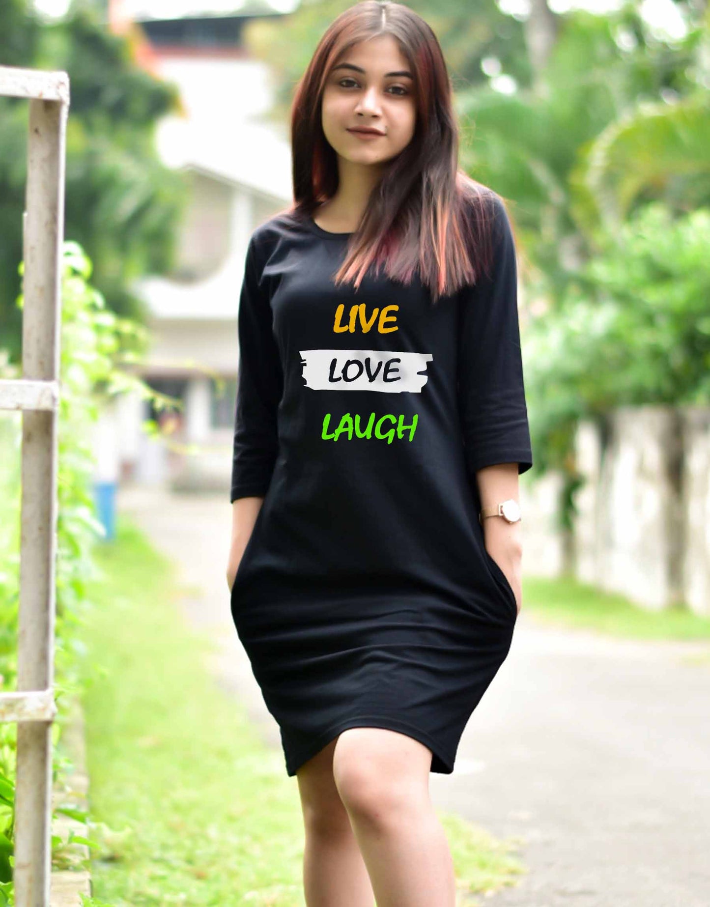Live - Love - Laugh | Dress for Female