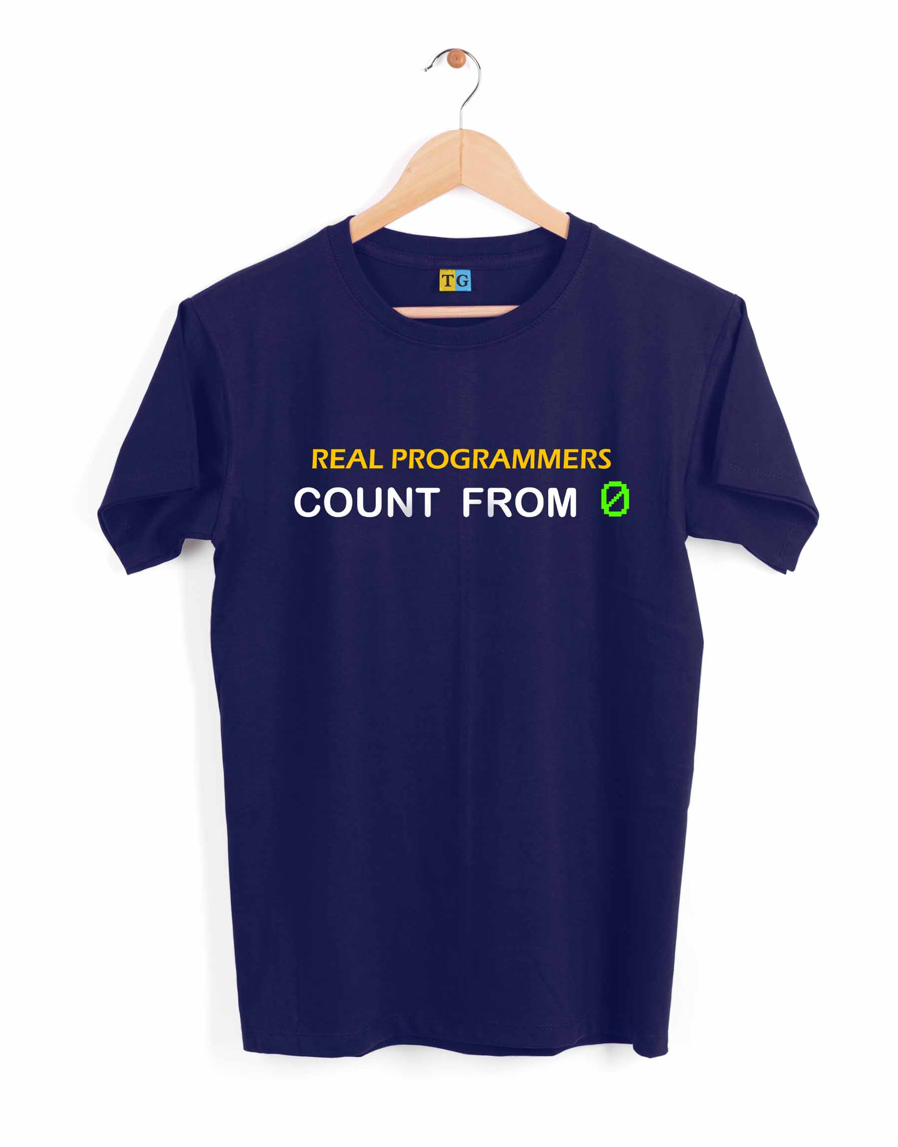 Real Programmers Printed T-Shirt - 499.00 - TEEGURUJI - Free Shipping